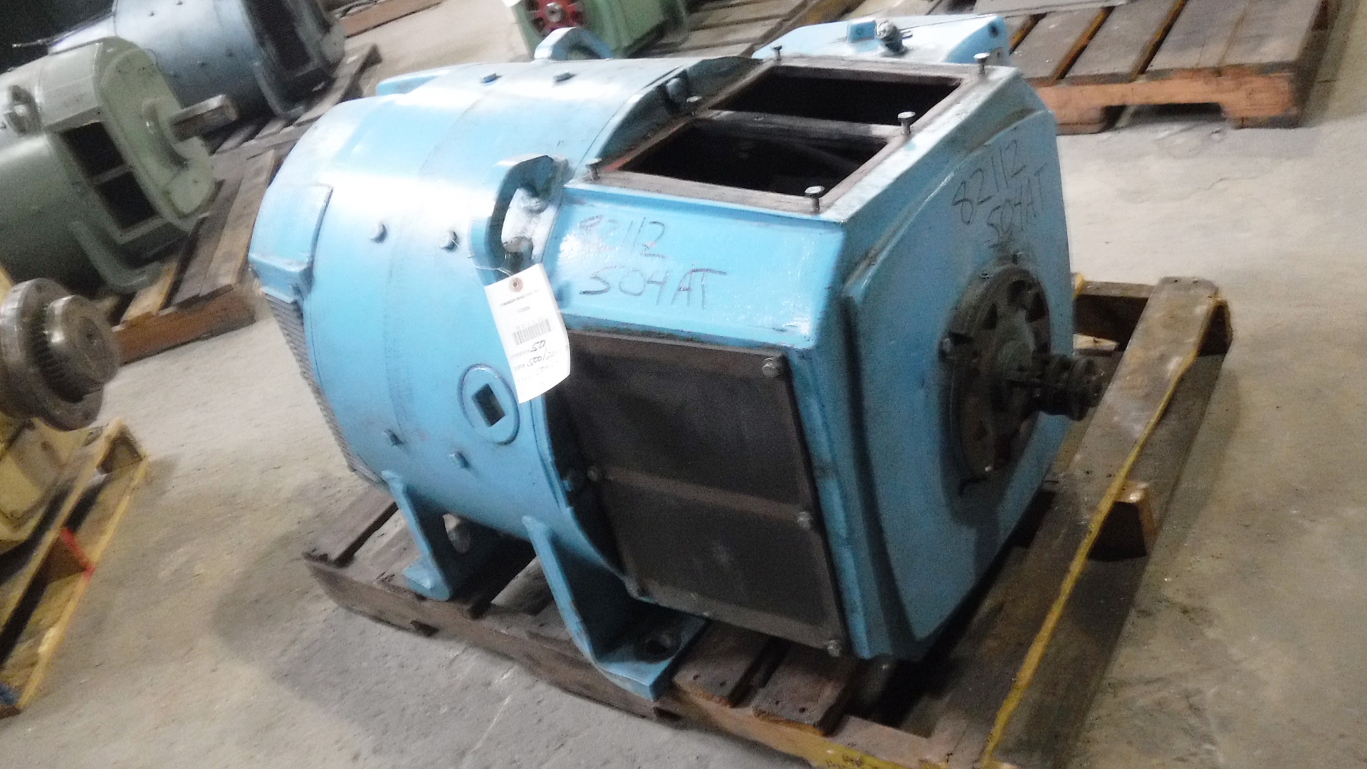 General Electric 50 HP 500/2000 RPM 504AT DC Motors 82112